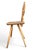 Wood Blonde Fir Chair, 1850s For Sale - Image 7 of 12