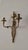 Hollywood Regency Pair Vintage Bronze Wall Candle Sconces, French Regency Style Candelabra, Hollywood Regency Brass Wall Decor, Neoclassical Candle Holders For Sale - Image 3 of 14