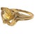 10k yellow gold Citrine ring. The dimensions are approximately 9.5 mm. Approximately 3 carats. Marked 10k. Approximate...