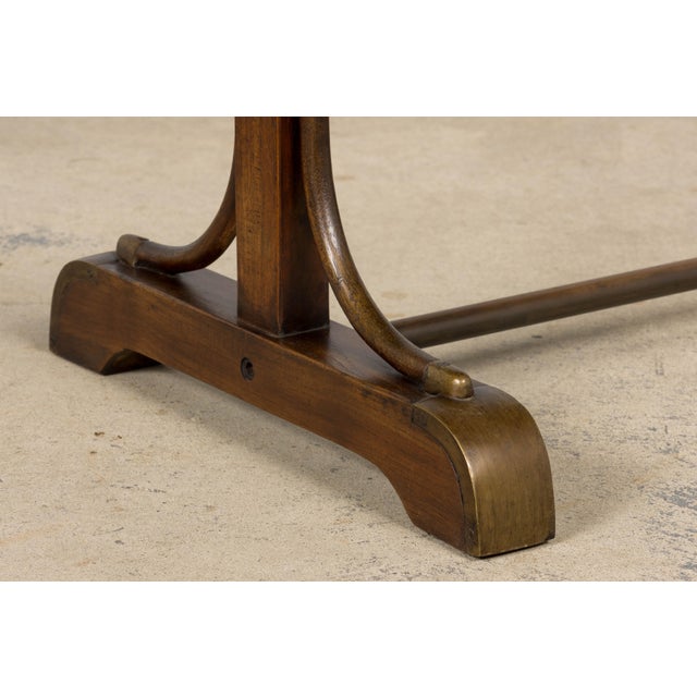 French Thonet Style Bentwood Bistro Dining Table For Sale - Image 9 of 16