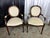 Late 20th Century Late 20th Century The Executive’s Alcove: Neoclassical Writing Console & Medallion Armchair Suite — 3 Pieces For Sale - Image 5 of 14