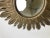 Vintage Golden Sunburst Mirror, 1960s For Sale - Image 10 of 11
