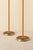 1950s Vintage Swedish Floor Lamps in Brass and Leather, 1950s, Set of 2 For Sale - Image 5 of 8