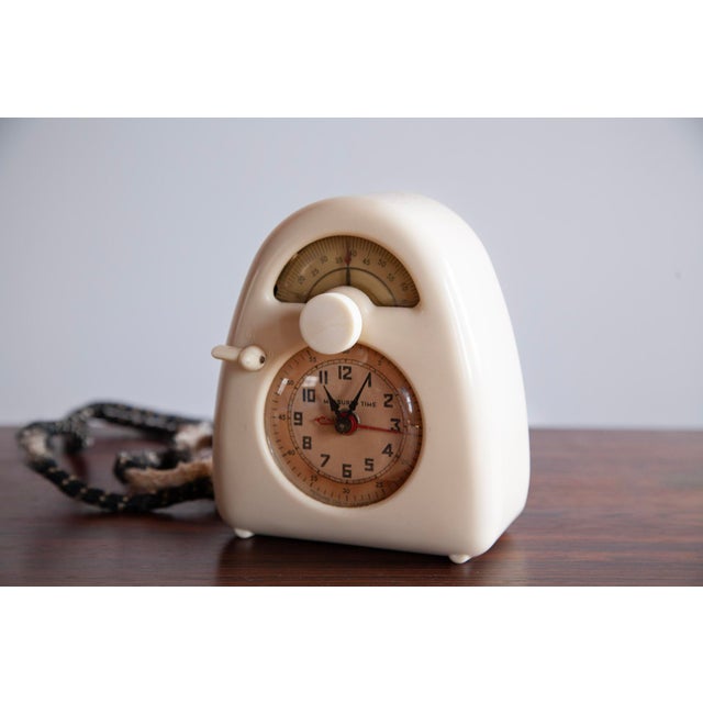 Isamu Noguchi Extremely Rare 1932 Isamu Noguchi “Measured Time” Clock For Sale - Image 4 of 6