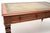 Brown Large Antique Victorian Leather Top Writing Table, 1840 For Sale - Image 8 of 11