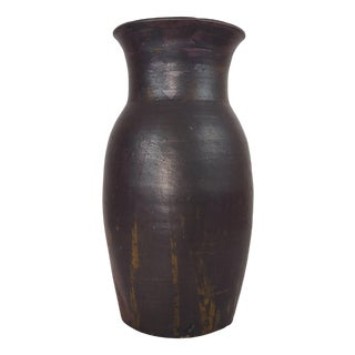 Sandstone Vase by Lucien Arnaud, 1920s For Sale