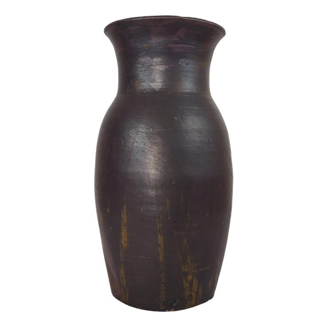 Sandstone Vase by Lucien Arnaud, 1920s For Sale
