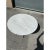 Art Deco 1940s French Art Deco Cast Iron Base Round Carrara Marble Top Dining Table For Sale - Image 3 of 13