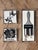 Set of Three Chanel Stephen Wilson Studio Mixed Media Art Pieces For Sale In Phoenix - Image 6 of 8