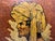 Very Rare & Original Antique Advertisement by The Meyercord Co. Decal Wood Panel Advertising "Head Dresses of the Orient"...