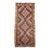 Vintage Turkish Kilim Wide Runner, Handwoven Wool, Medallion Pattern, 6x13 For Sale
