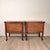 1980s Pair of Italian Cherry Nightstands For Sale - Image 5 of 11