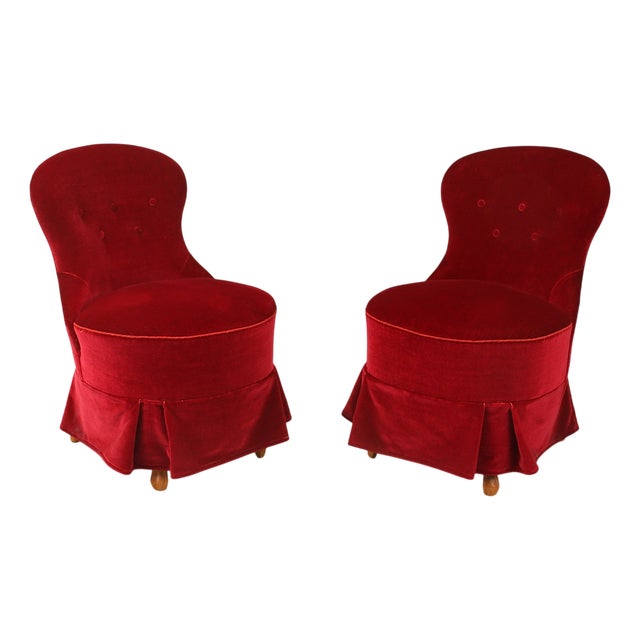 Swedish Emma Chairs, 1930s, Set of 2 For Sale