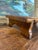 1950s Handcrafted Likely Oak Footstool With Decorative Cut-Out and Curved Legs. For Sale In Seattle - Image 6 of 10