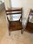 A Pair of Vintage Mid-Century Wooden Slatted Folding Chairs For Sale - Image 4 of 12