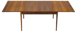 Mid-Century Scandinavian Rosewood Dining Table attributed to Torbjørn Afdal, 1960s