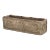 Rectangular Concrete Stone Planter With Tudor Rose Pattern, England Mid 20th C. For Sale