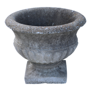 Late 20th Century Neoclassical Style Cast Concrete Garden Urn