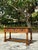 Coffee Vintage Boho Alphonso Marina Hand Carved High Console Table For Sale - Image 8 of 12