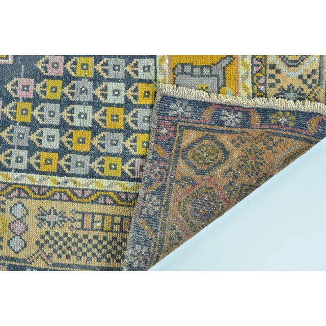 Turkish 1960s Vintage Turkish Area Rug For Sale - Image 3 of 11