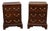 Victorian Bedside Chests in Mahogany, 1890, Set of 2 For Sale