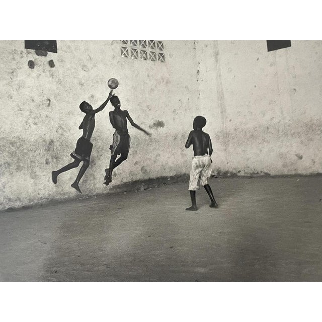 Olivier Le Brun Football in Obook, Djibouti 2002 Silver print Format 40 x 50 Sign This piece is attributed to the...