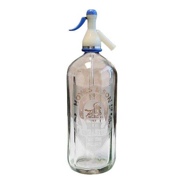1940s English Hoyes & Son Soda Syphon For Sale