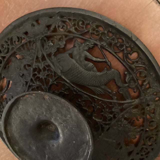 Mid 20th Century Italian Laser Cut Iron Bowl For Sale - Image 9 of 12