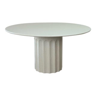 1990s Doric Pedestal Dining Table For Sale