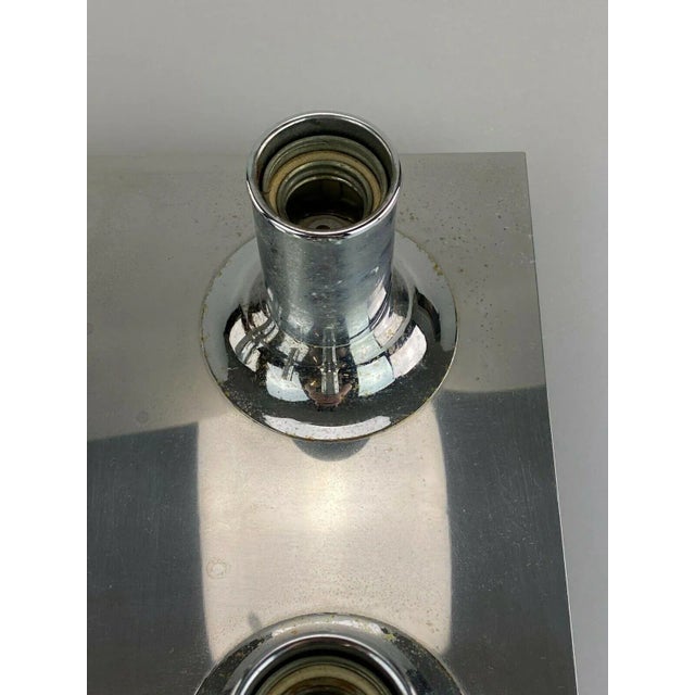 Chrome Wall Lamp, 1970s For Sale - Image 10 of 13