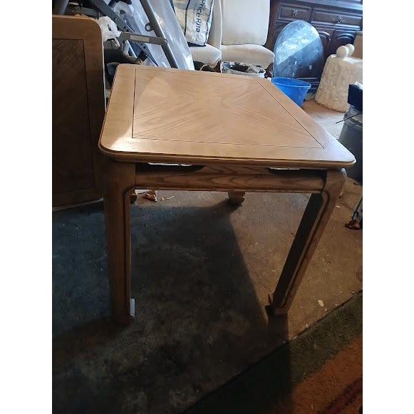 1980s 1980s Lane Altavista Ming Style Side Tables in Cream, a Pair For Sale - Image 5 of 8