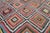 1960's Vintage Turkish Kilim Rug - 77" X 111" For Sale - Image 4 of 11