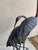 Tall cast bronze cranes with wooden base…a beautiful sculpture for interior or exterior. In Asian culture, cranes...