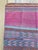 Mid 20th Century Vintage Pink Hand Woven Aguayo Wool Textile Peruvian 46" by 40" For Sale - Image 5 of 10