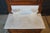 Antique Late Victorian Eastlake Walnut Marble Top Washstand Mirrored Commode 82" For Sale - Image 4 of 14