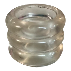 Chinese Carved Rock Crystal Archer's Ring
