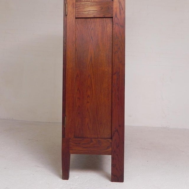 Roller Shutter Cabinet, 1930s For Sale - Image 10 of 18