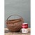 Cinnamon Vintage Shaker Style Woven Basket For Sale - Image 8 of 12