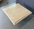 1970s Square Travertine Coffee Table With Unhoned Edge Mid Century For Sale In Philadelphia - Image 6 of 9