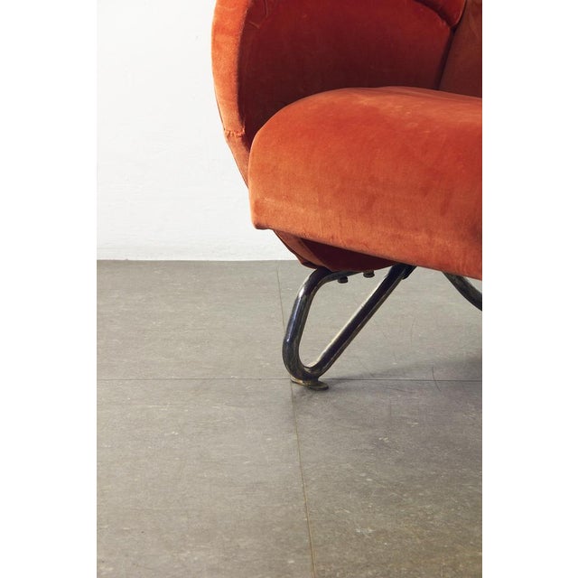 Armchair by Carlo Mollino for the Rai Auditorium, Turin, 1950s For Sale - Image 17 of 18