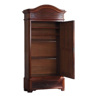 Louis-Philippe Mirrored Cabinet in Mahogany, 1860 For Sale