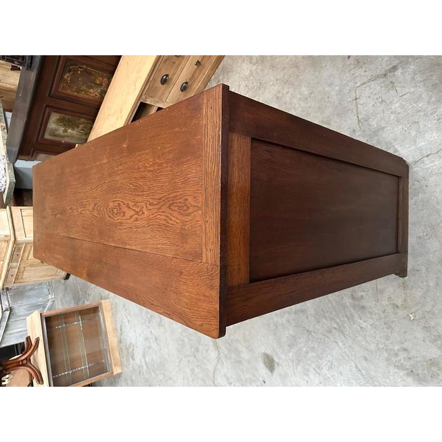 Meuble de métier en chêne For Sale - Image 13 of 16