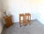 Brutalist High Stool in Wood and Woven Straw, 1960s For Sale - Image 9 of 15