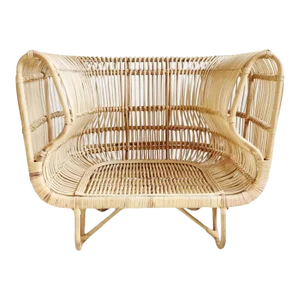 Raw Bamboo Vintage Mantra Club Chair