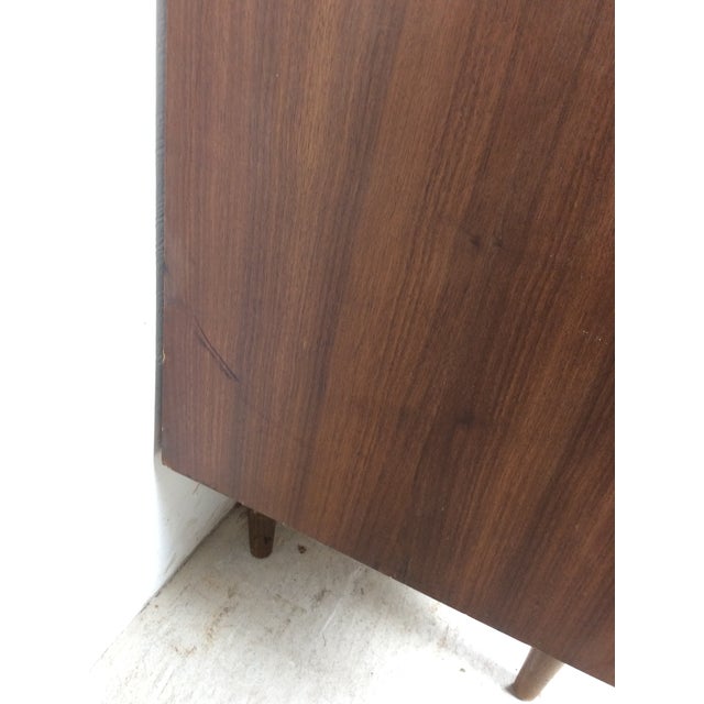 1960s Mid Century Modern Six Drawer Dresser With Chrome Hardware by Stanley For Sale - Image 5 of 16