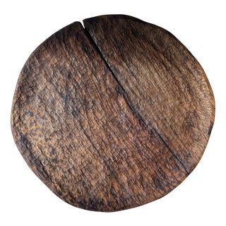 Large Oak Dish by Atelier Bloam For Sale