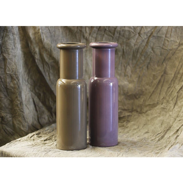 1960s Vases by Pelae Carabve for Luneville, 1960s, Set of 2 For Sale - Image 5 of 5