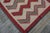 Awesome Ivory Background Color and Tribal Geometric Design Antique American Navajo Flatweave Rug For Sale - Image 9 of 18