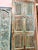 Antique Blue Carved Reclaimed Wood Barn Door – Vintage Architectural Accent 96x36 For Sale In Orlando - Image 6 of 10
