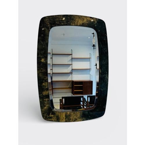 Goatskin Mirror by Aldo Tura, 1960 For Sale - Image 4 of 12